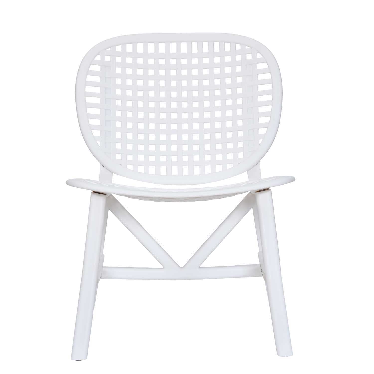 Nilkamal Arena Woven Style Plastic Chair without Cushion - Nilkamal | VK Furniture & Electronics Mangalore