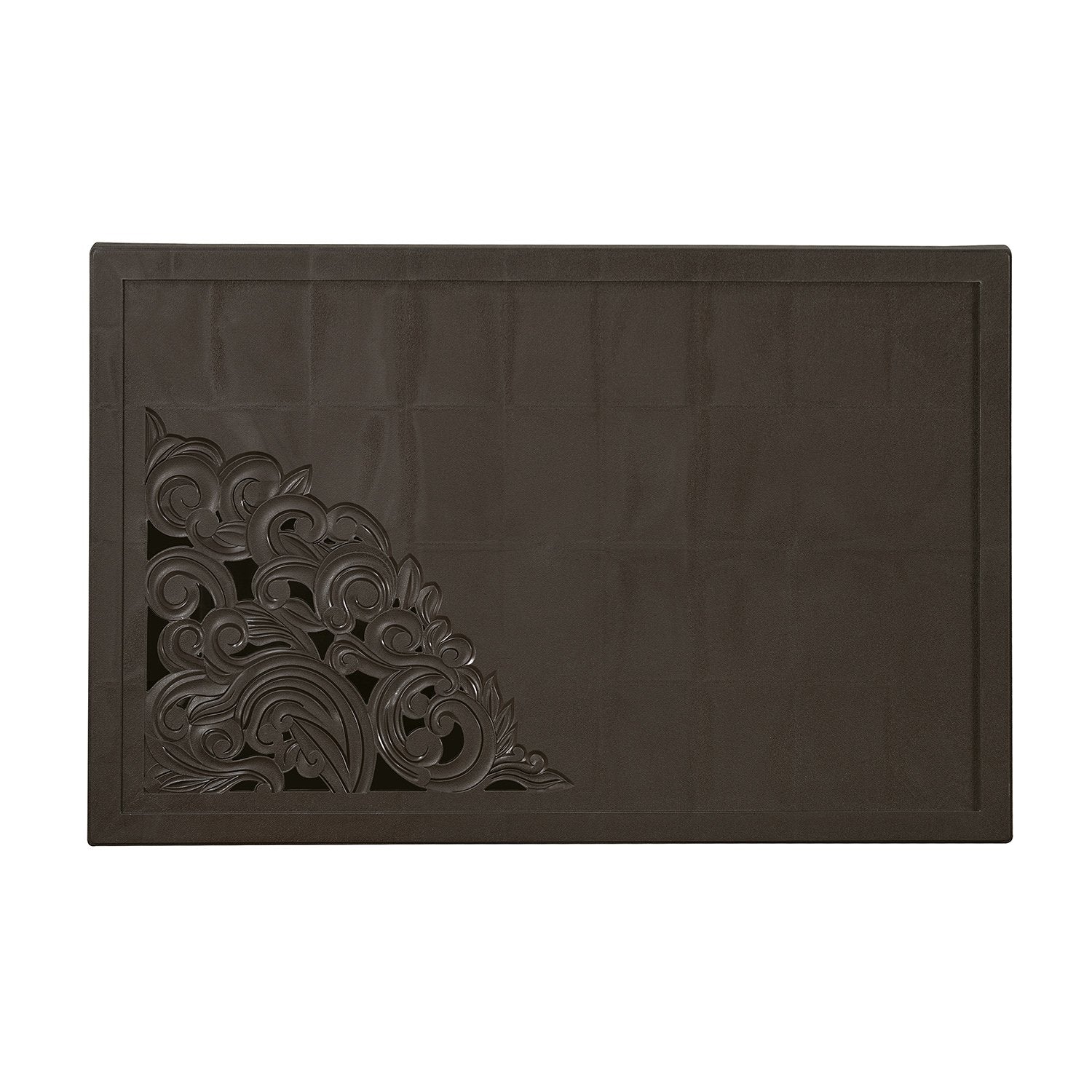 Nilkamal Center Table 2 Carv & Glass (Weather Brown) - Nilkamal | VK Furniture & Electronics Mangalore