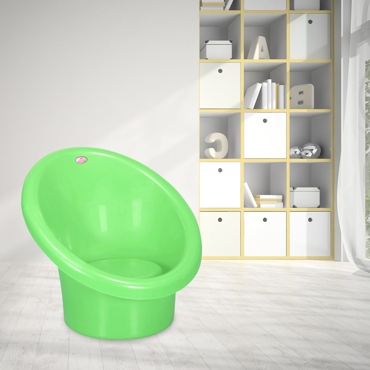 Nilkamal Lounger Plastic Chair Without Cushion