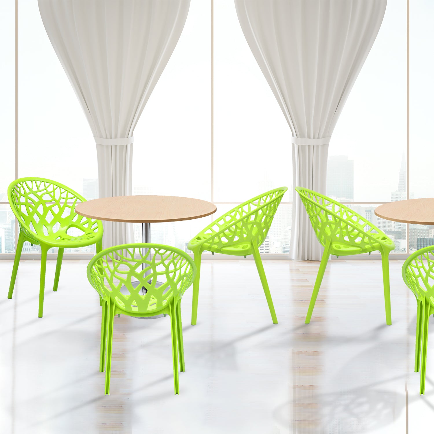Nilkamal Crystal Polypropylene Premium Chair - Nilkamal | VK Furniture & Electronics Mangalore