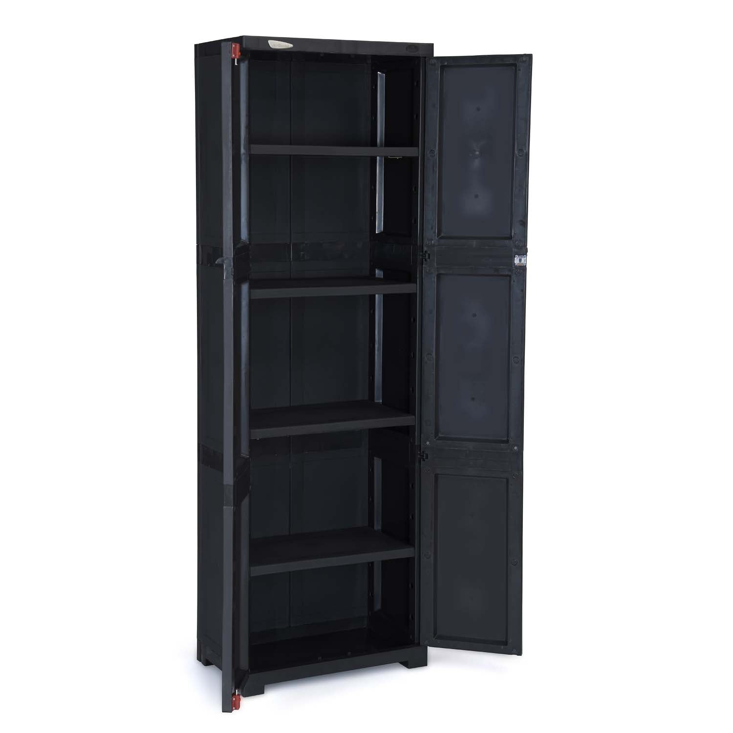 Nilkamal Freedom Large (FML) Plastic Storage Cabinet (Charcoal Grey) - Nilkamal | VK Furniture & Electronics Mangalore