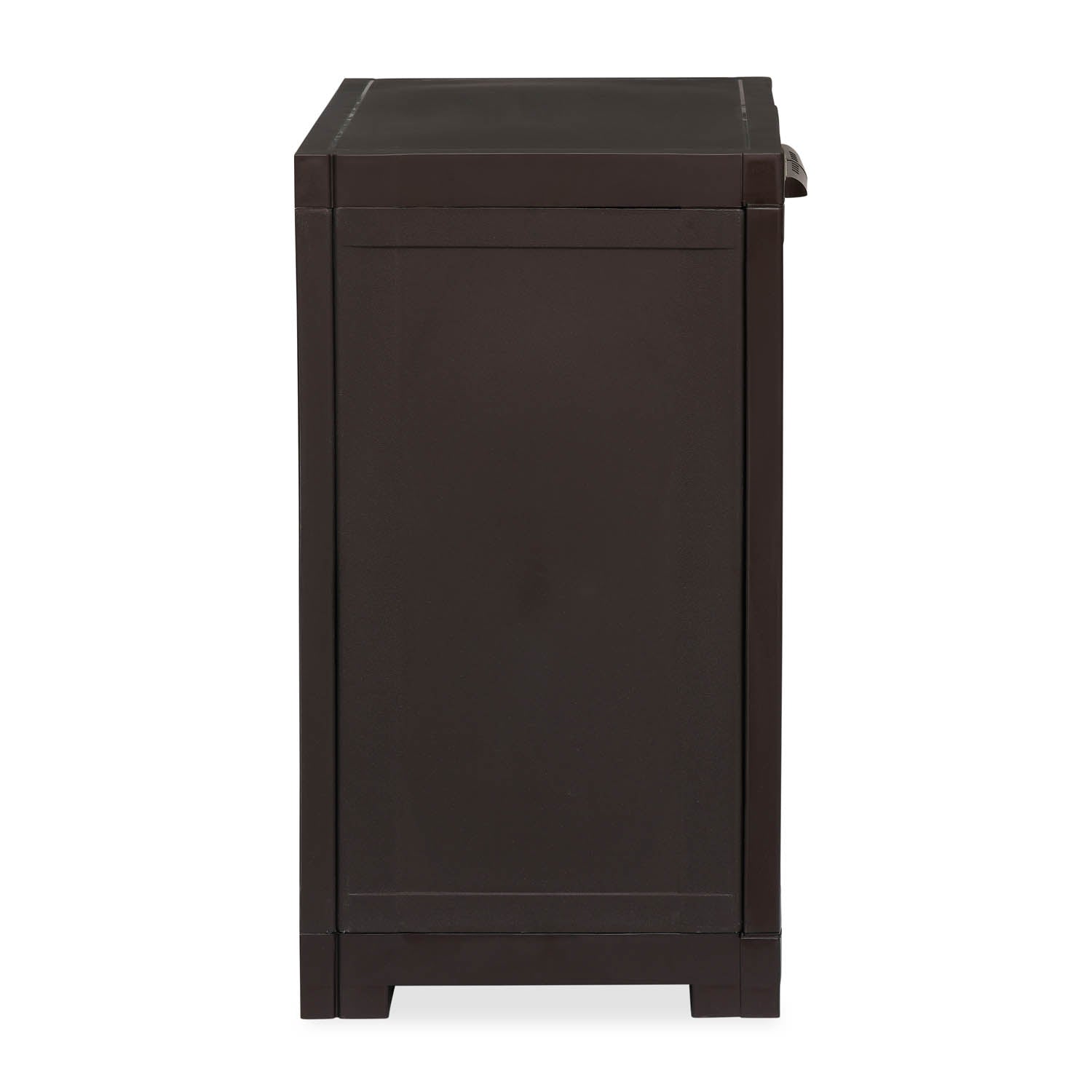 Nilkamal Freedom Star Small (FMSSTAR) Plastic Storage Cabinet (Weather Brown & Biscuit) - Nilkamal | VK Furniture & Electronics Mangalore