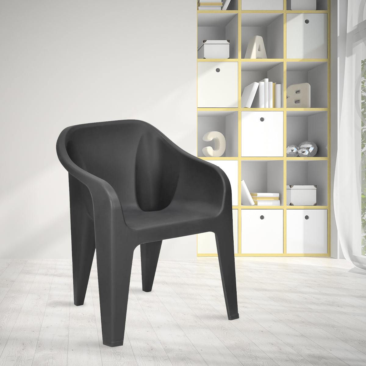 Nilkamal Eeezy Go Plastic Arm Chair - Nilkamal | VK Furniture & Electronics Mangalore