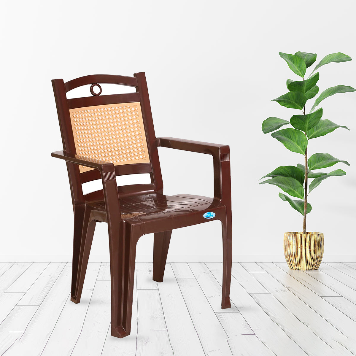 Nilkamal CHR2197 Premium Plastic Arm Chair - Nilkamal | VK Furniture & Electronics Mangalore