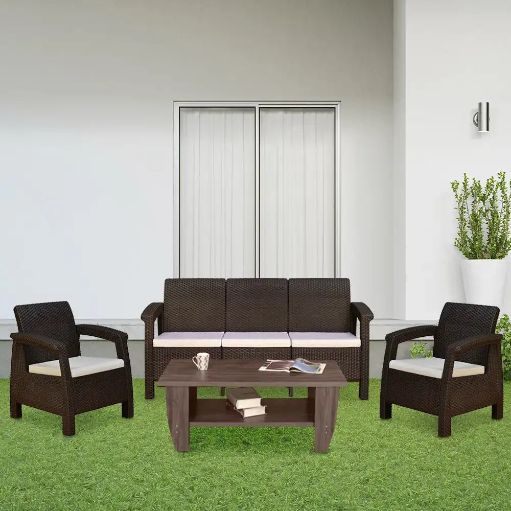 Nilkamal Goa Sofa Set with Cushion (3+1+1 Seater) - Nilkamal | VK Furniture & Electronics Mangalore