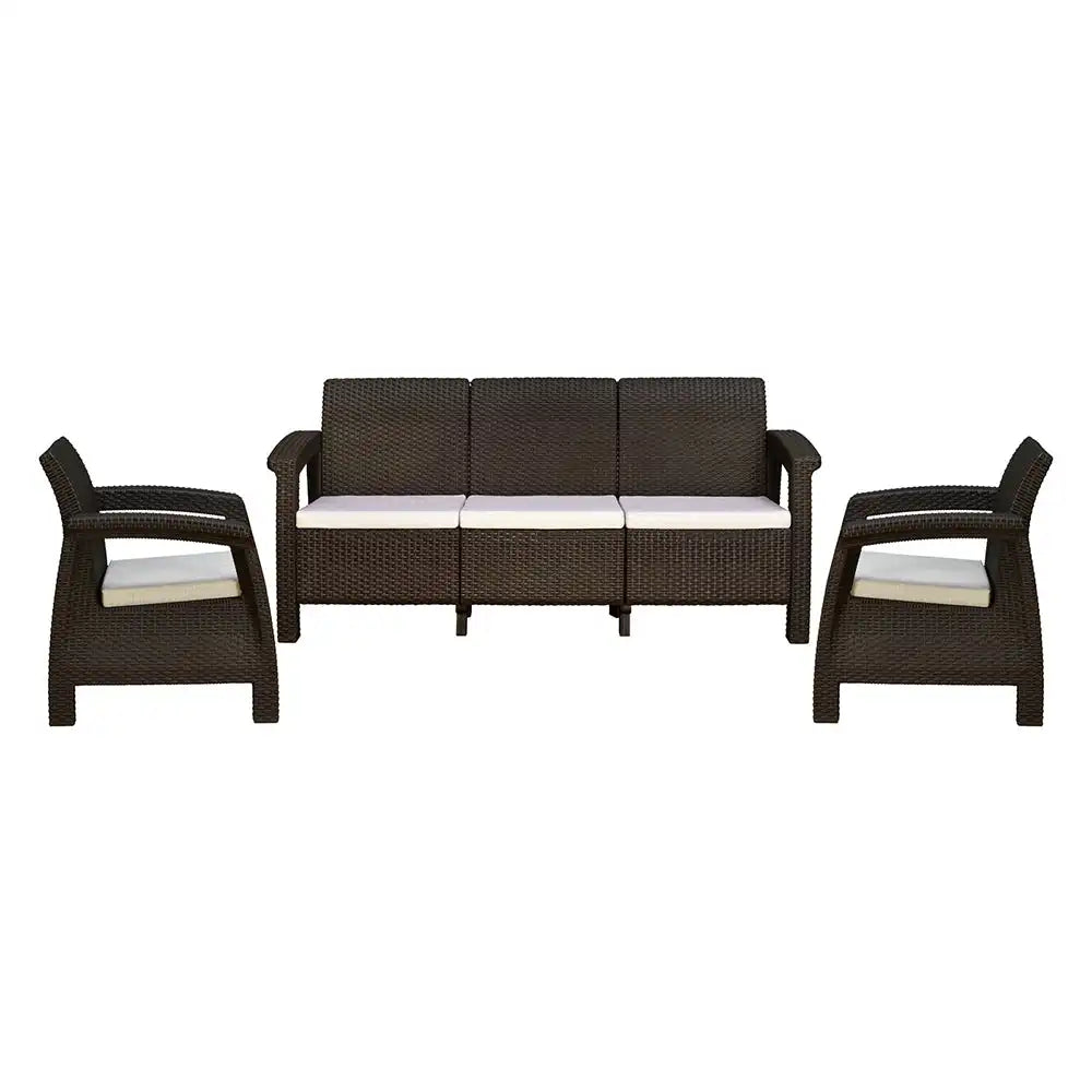 Nilkamal Goa Sofa Set with Cushion (3+1+1 Seater) - Nilkamal | VK Furniture & Electronics Mangalore