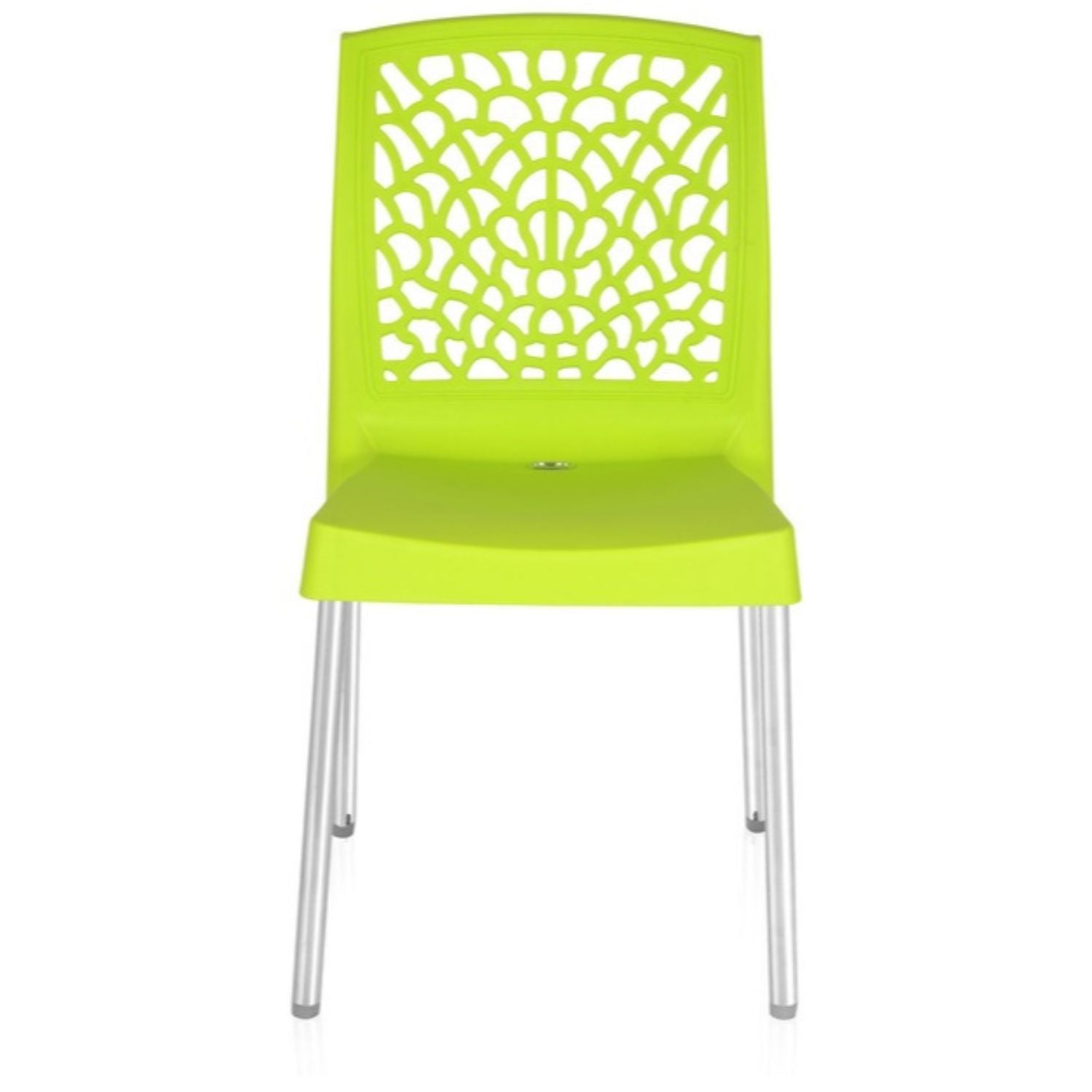 Nilkamal Novella 19 Plastic Armless Chair (Citrus Green) - Nilkamal | VK Furniture & Electronics Mangalore