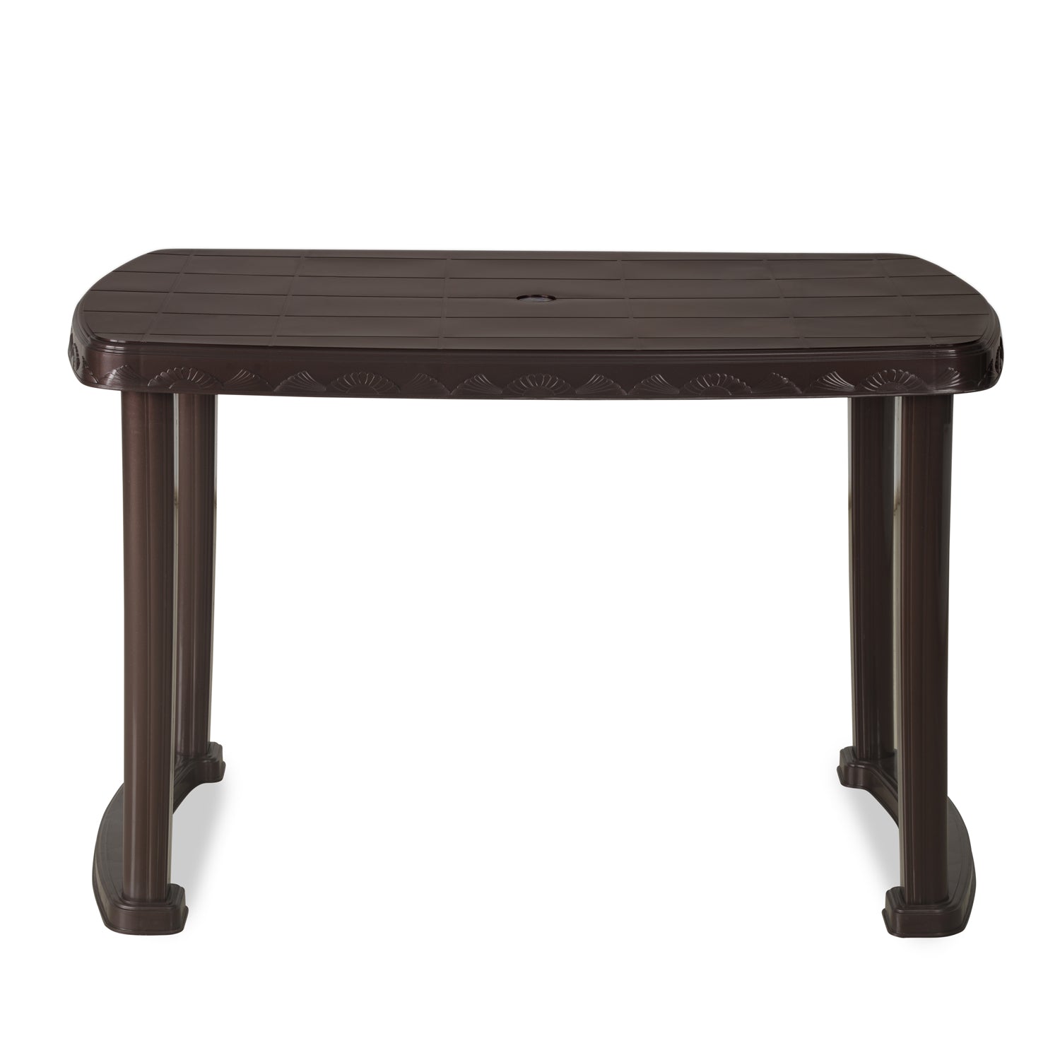 Nilkamal Shahenshah Dining Table (Weather Brown) - Nilkamal | VK Furniture & Electronics Mangalore