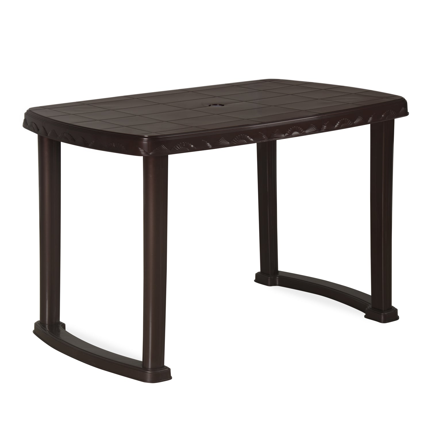 Nilkamal Shahenshah Dining Table (Weather Brown) - Nilkamal | VK Furniture & Electronics Mangalore