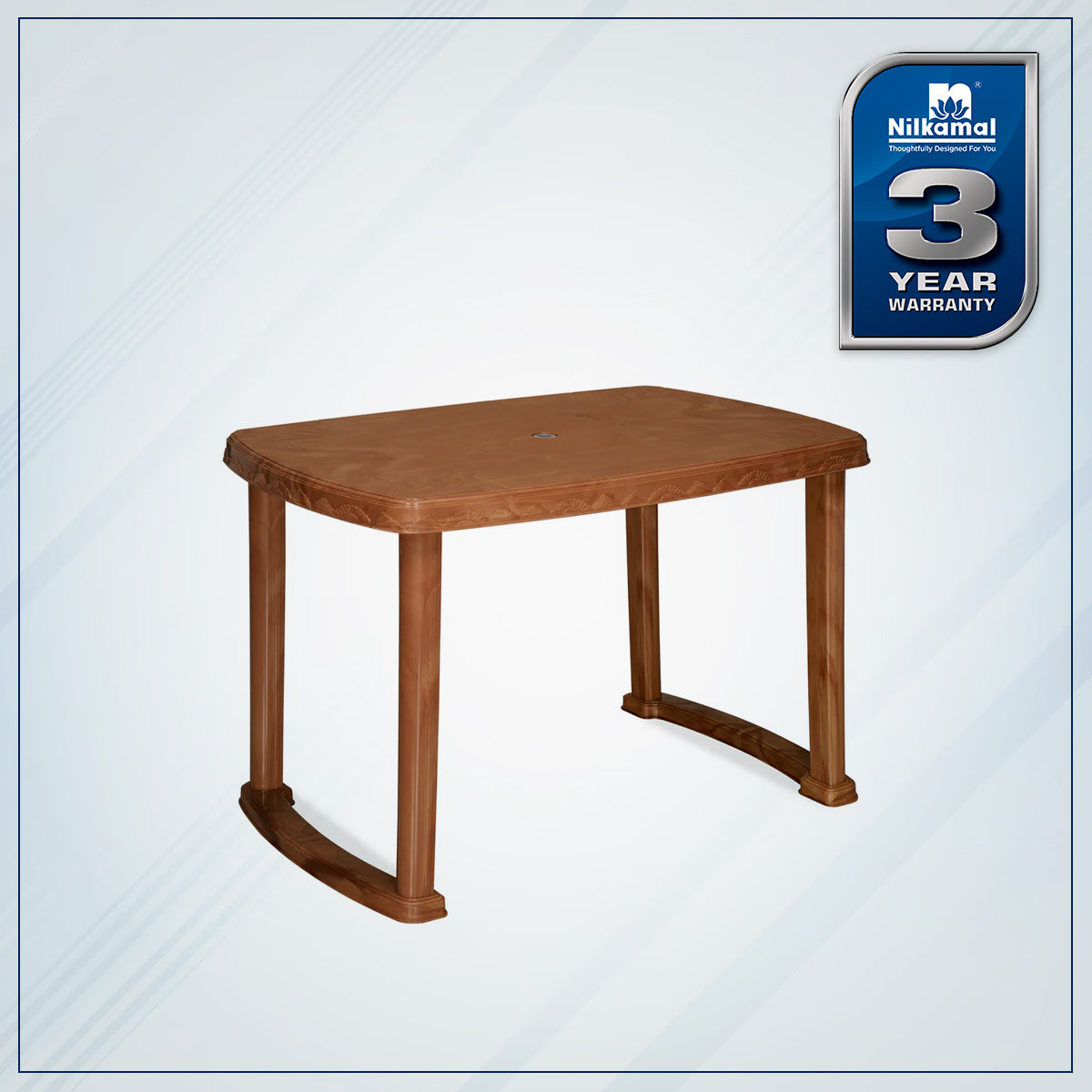 Nilkamal Shahenshah Dining Table (Pear Wood) - Nilkamal | VK Furniture & Electronics Mangalore
