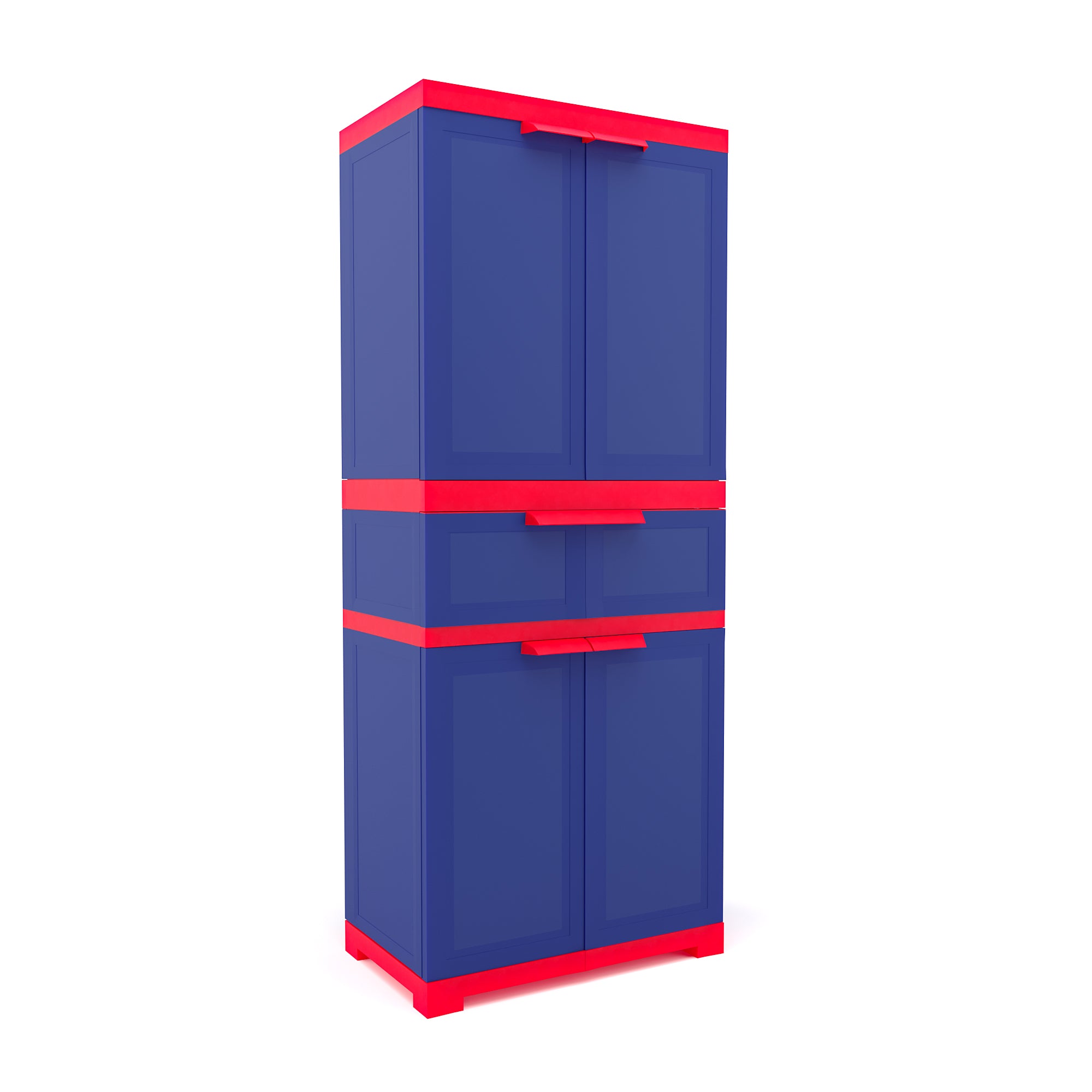 Nilkamal Freedom with 1 Drawer (Pepsi Blue / Bright Red / Yellow) - Nilkamal | VK Furniture & Electronics Mangalore