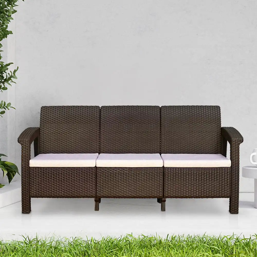 Nilkamal Goa Sofa Set with Cushion (3 Seater) - Nilkamal | VK Furniture & Electronics Mangalore