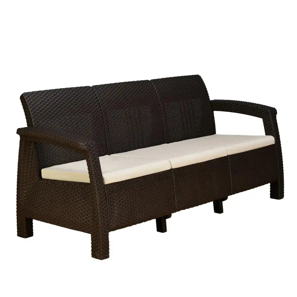 Nilkamal Goa Sofa Set with Cushion (3 Seater) - Nilkamal | VK Furniture & Electronics Mangalore