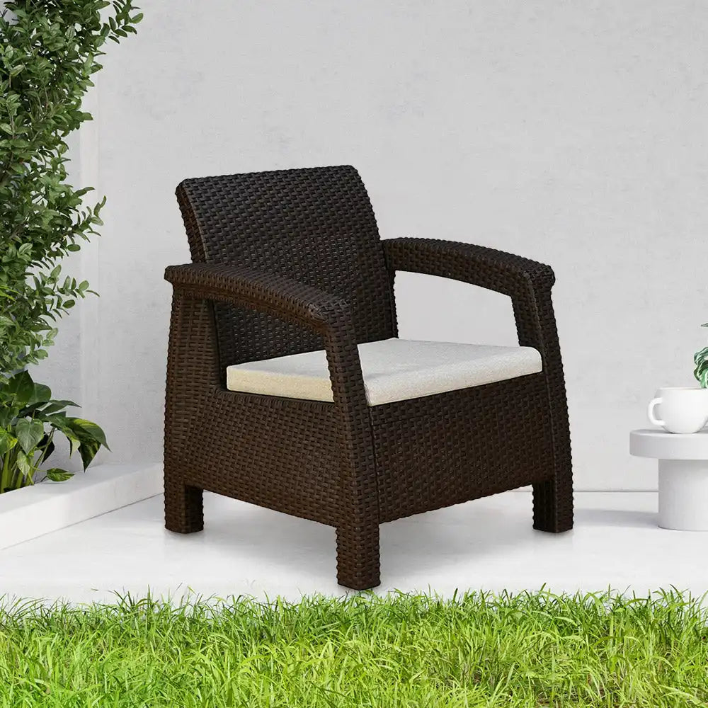 Nilkamal Goa Sofa Set with Cushion (1 Seater) - Nilkamal | VK Furniture & Electronics Mangalore