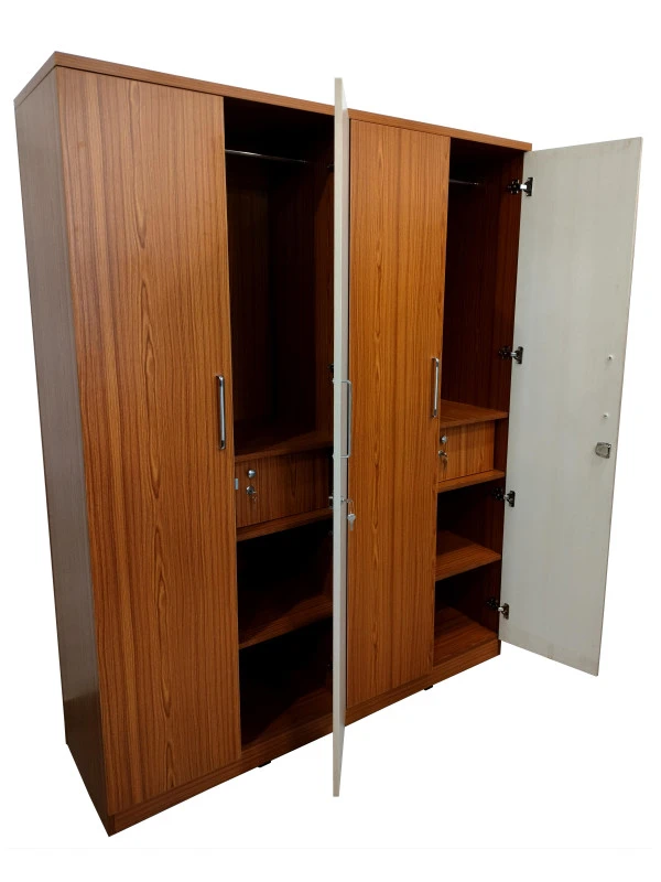 VK Deluxe 4 Door  Wardrobe - VK Furniture | VK Furniture & Electronics Mangalore