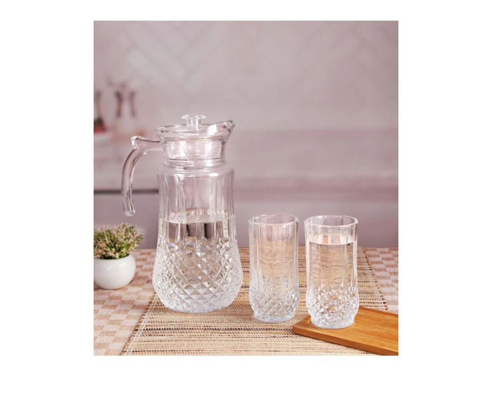 ROXX Longchamp Beverage Jug Glass Set  (Glass) - VK Furniture | VK Furniture & Electronics Mangalore