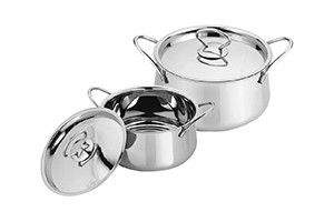 Apple Handi Plain With Steel Lid